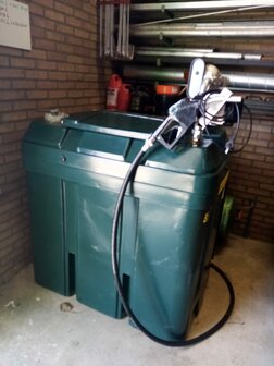 Dieseltank 650 liter